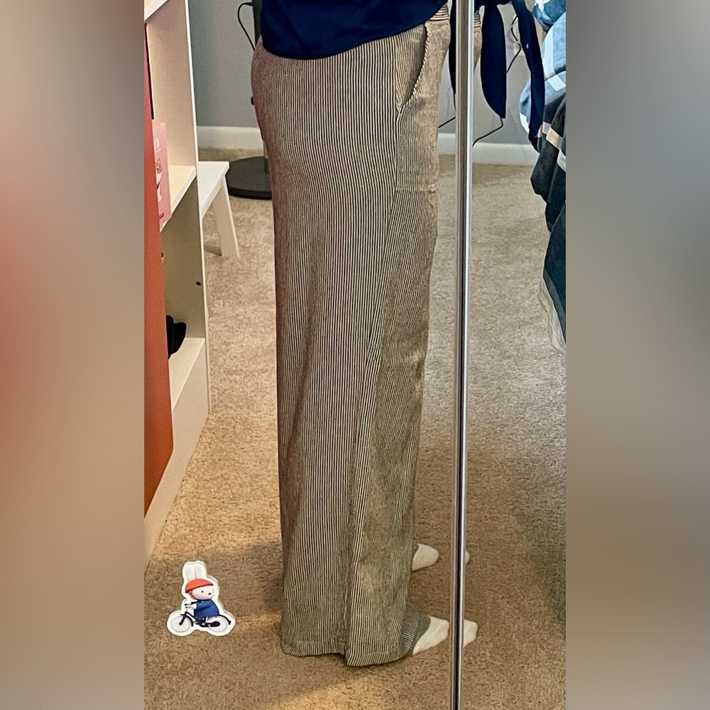 Max Studio XS linen wide leg pant XS